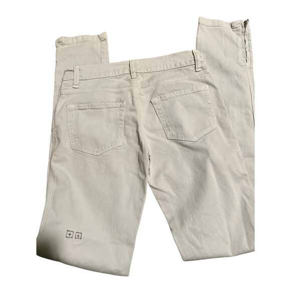 Ksubi Super Skinny Low-Rise Jeans, Pale Grey, Size 26, Women's - Picture 4 of 8